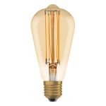 Ledvance Vintage 1906 LED E27 Birne Gold 8.8W 806lm - 822 | Dimmbar - Ersatz für 60W