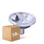 Mehrfachpackung 10x Led-Spot AR70 BA15d 6W 350lm 36D - 927  | Höchste Farbwiedergabe - Dimmbar - Ersatz Für 50W