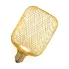 Osram Decor Eben Lamp In Metall Gehäuse LED E27 Special Matt Gold 3.5W 300lm - 827  | Ersatz Für 25W