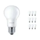 Mehrfachpackung 10x Philips Corepro LED Glühbirne E27 Birne Matt 5W 470lm - 840 Kaltweiß | Ersatz für 40W