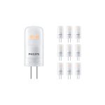 Lot 10x Philips Corepro LED Capsule G4 1W 120lm - 830 Blanc Chaud | Équivalent 10W