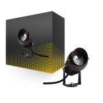 Piquet Lumière Vetusta Aluminium Noir 7W 700lm - 830 Blanc Chaud