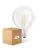 Lot 4x Osram SuperStar LED E27 Globe 125mm Filament Claire 7W 806lm - 822-827 Dim To Warm | Dimmable - Remplacement 60W