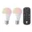 Eglo Connect.Z Smart LED Poire E27 Dépolie 18W 806lm - 827-865 Accordable Blanc + RGB | Dimmable - Remplacement 60W