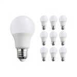 Lot 10x Pro LED E27 Poire Dépolie 9W 806lm - 822-827 Dim To Warm | Dimmable - Équivalent 60W