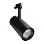 Spot LED sur rail 3 phases Spot Noir 35W 3100lm 36D - 930 | Meilleur rendu de couleur