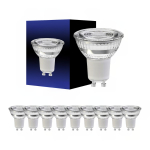 Lot 10x Spot LED GU10 PAR16 2.4W 230lm 36D - 827 | Remplacement 35W